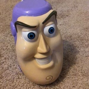 Buzz light year cup/mug from toy story on ice.